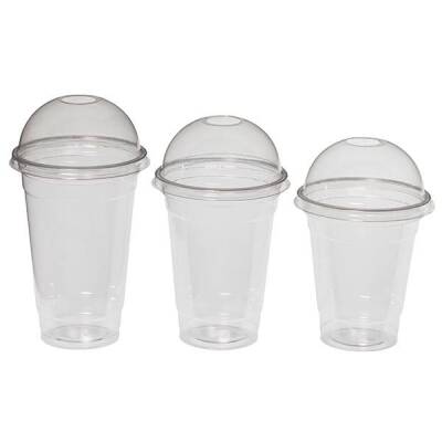 101 Çap Pet Bardak Yuvarlak Delikli Bombe Kapak - 2