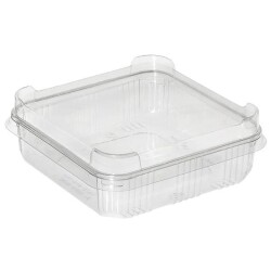 110 x 110 mm Kare Kap Şeffaf - 2