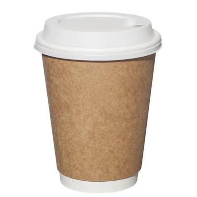 14oz Kraft Double Wall Karton Bardak - Ekstra Kalın - 2