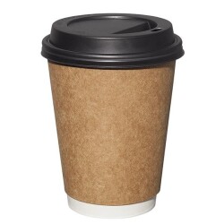 14oz Kraft Double Wall Karton Bardak - Ekstra Kalın - 3