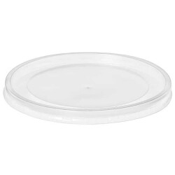 16 oz Beyaz Karton Çorba Kasesi Kapağı Sıcak - KullanatPazarı