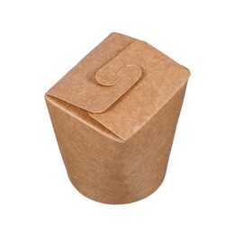 Trendpack 16 oz Kraft Karton Noodle Kutusu - 2