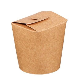 Trendpack 26 oz Kraft Karton Noodle Kutusu - Trendpack
