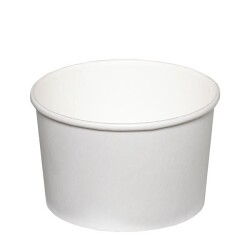 300 cc Beyaz Karton Çorba Kasesi (Kapak Hariç) - KullanatPazarı