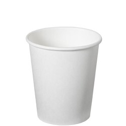 Arnes 8 oz Beyaz Kalın Karton Bardak - Arnes