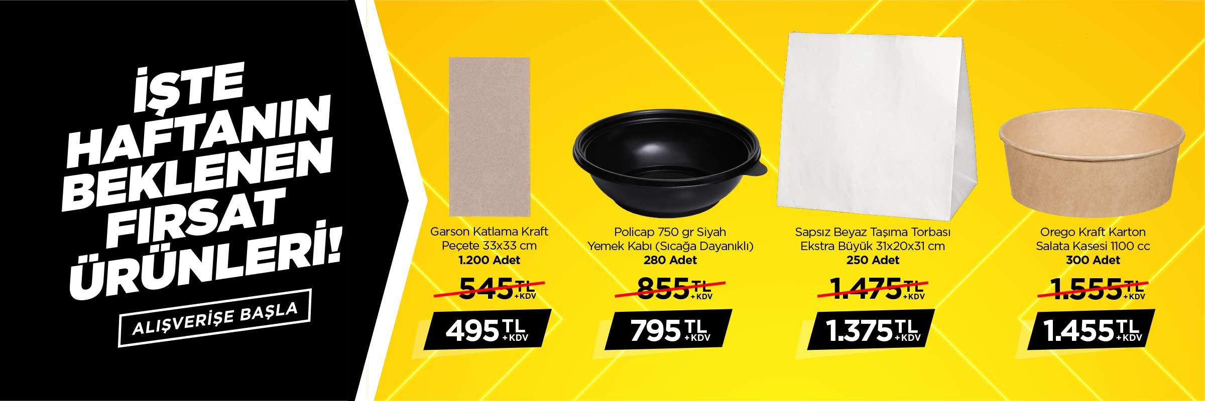 Haftanın Fırsat Ürünleri