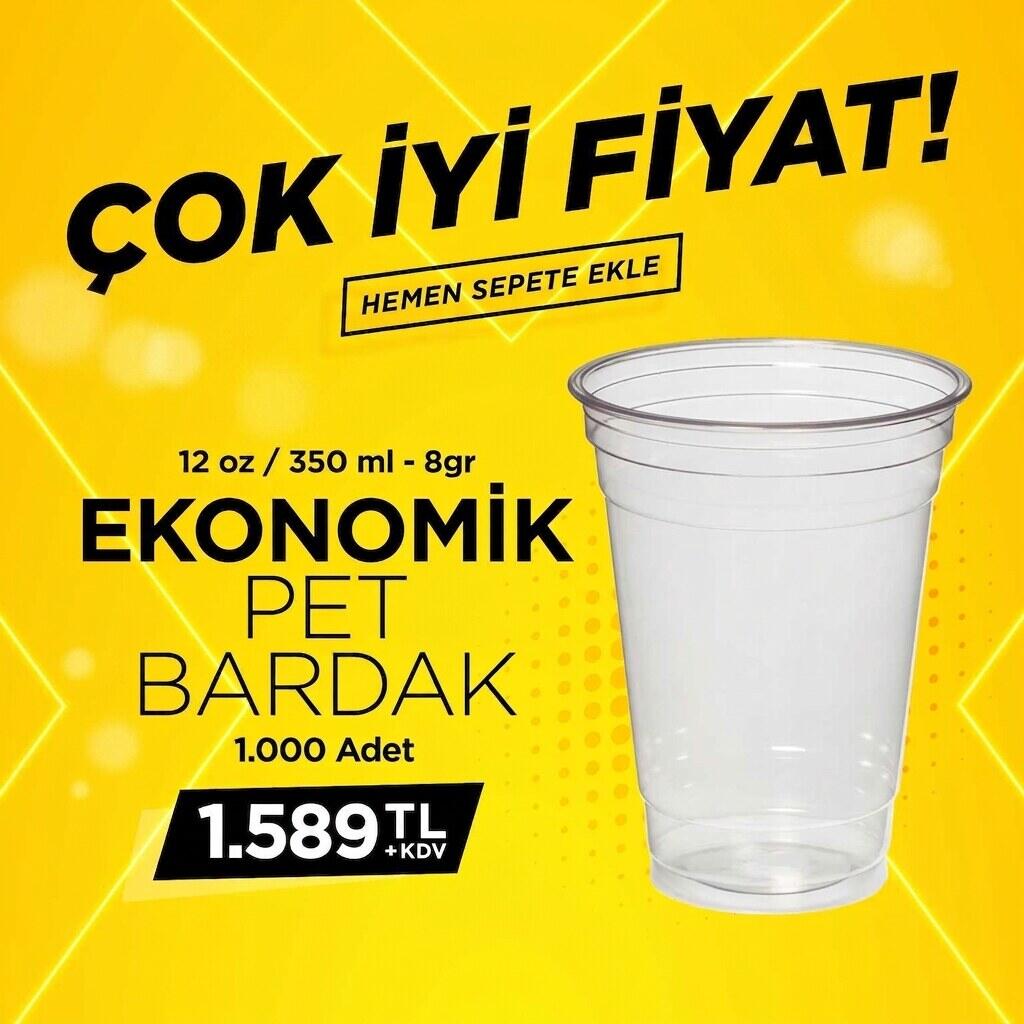 12 oz Ekonomik PET Bardak Kampanyası