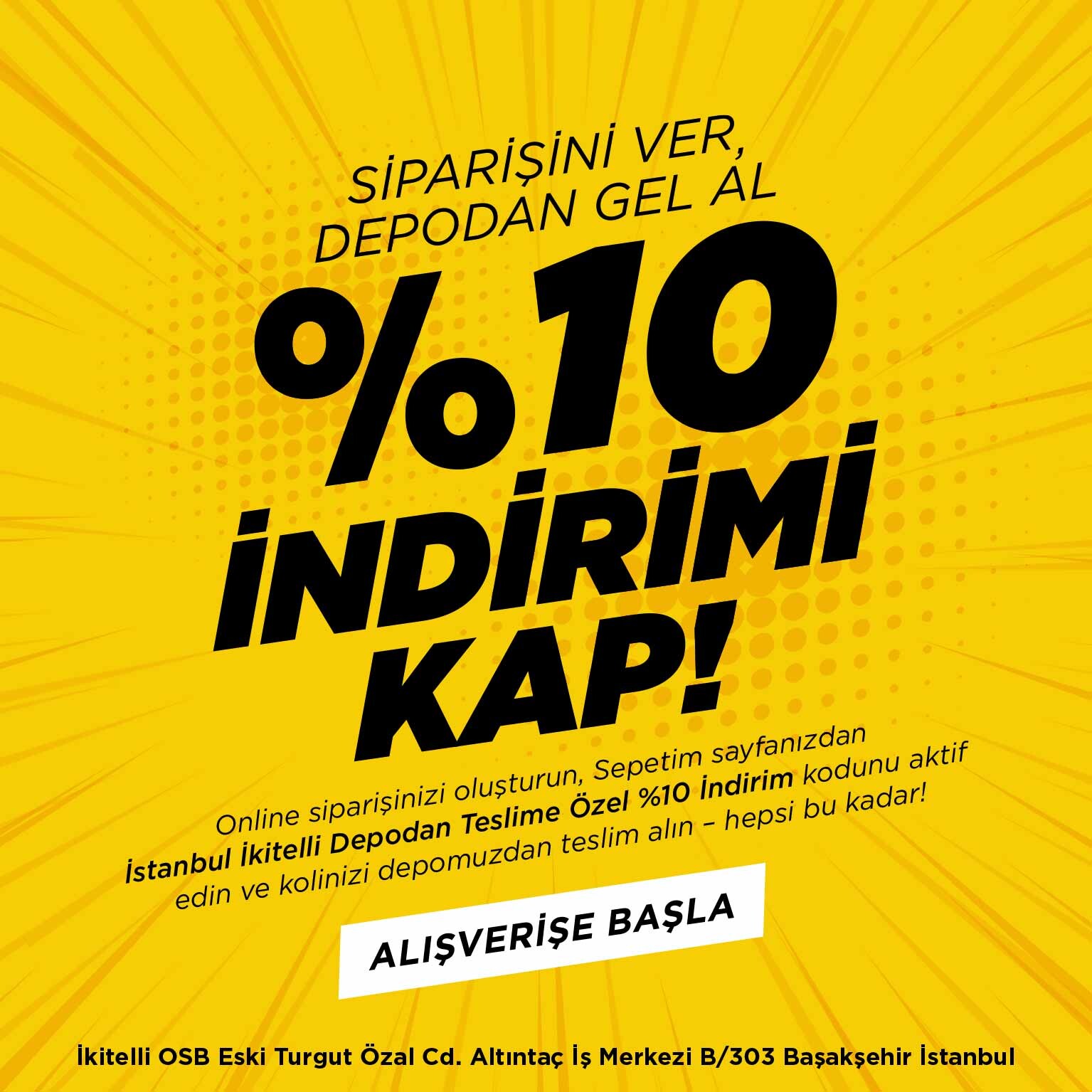 Depodan Al İndirimi