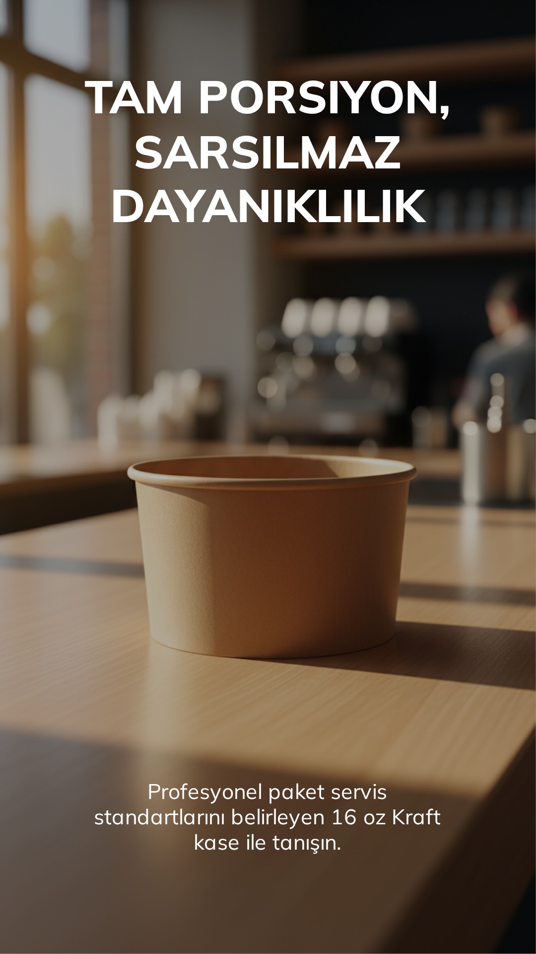 Trendpack 16 oz Kraft Çorba Kasesi