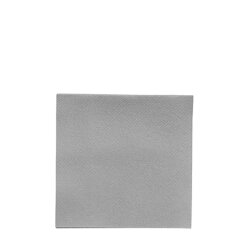 Airlaid Kumaş Dokulu Kare Gümüş Gri Peçete 20x20cm - KullanatPazarı