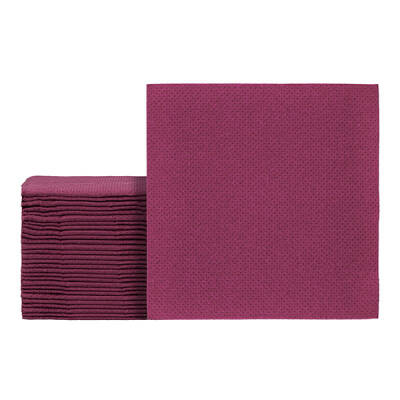 Airsoft Kare Bordo Peçete 20x20cm - 1