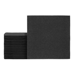 Airsoft Kare Siyah Peçete 20x20cm - KullanatPazarı