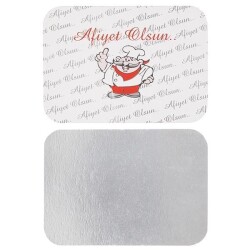 Alüminyum Kapak 1000 gr - Cuki Green