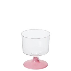Ayaklı Shot Bardağı Pembe 50cc - KullanatPazarı