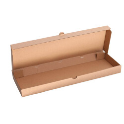 Baskısız Kraft Pide Kutusu 40x13x3,5 cm - KullanatPazarı