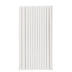 Beyaz Frozen Kağıt Pipet 8 x 204 mm - KullanatPazarı