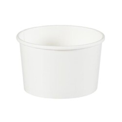 Beyaz Karton Dondurma Kasesi 200cc - Arnes