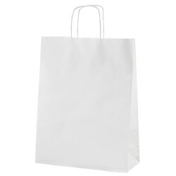 Beyaz Kraft Çanta Tekstil Boy 32x12x41 cm - KullanatPazarı