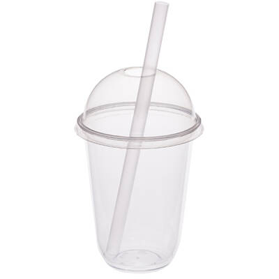 Bubble Tea Pet Bardak 500 ml 16 oz - 2