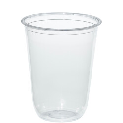 Bubble Tea Pet Bardak 500 ml 16 oz - 