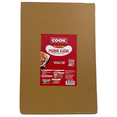 Cook Edt Yağlı Pişirme Kağıdı 40x60 cm 500 Yaprak - 1