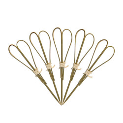 Dekoratif Bambu Kalpli Kürdan 9 cm - 1