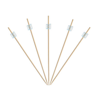 Dekoratif Küp Bambu Kürdan Mavi 9 cm - 1