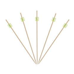 Dekoratif Küp Bambu Kürdan Yeşil 9 cm - KullanatPazarı