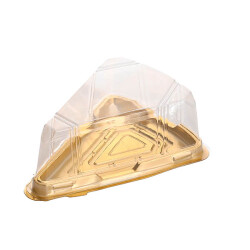 Dilim Pasta Kabı Altın Taban - KullanatPazarı