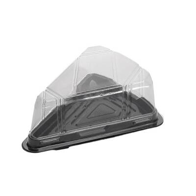 Dilim Pasta Kabı Siyah Taban - 1