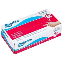 Dolphin Pudrasız Vinil Eldiven Büyük - Dolphin
