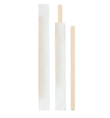 Kağıt Sargılı Tahta Karıştırıcı 11 cm - 1