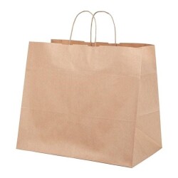 Ekonomik Kraft Naturel Çanta Jumbo Boy 36x24x33 cm - KullanatPazarı