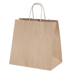 Ekonomik Naturel Kraft Çanta Büyük Boy 27x15,5x29,5 cm - KullanatPazarı