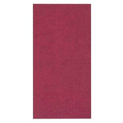 Garson Katlama Peçete Bordo 33x33 cm - Fasana