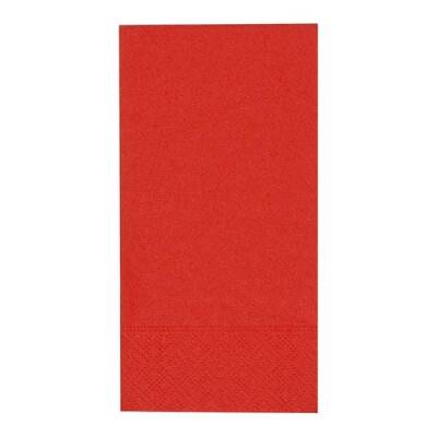 Garson Katlama Peçete Kırmızı 33x33 cm - 1