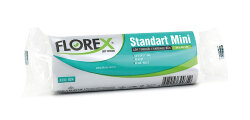 Florex Standart Mini Boy Şeffaf Çöp Torbası 44x45 cm - KullanatPazarı
