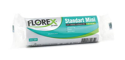 Florex Standart Mini Boy Şeffaf Çöp Torbası 44x45 cm - 1