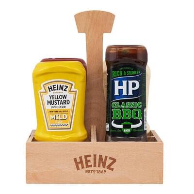 Heinz 4lü Sos Seti (Ahşap Sosluk Dahil) - 1