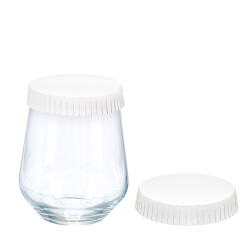 Kağıt Bardak Kapağı Beyaz 80mm - KullanatPazarı