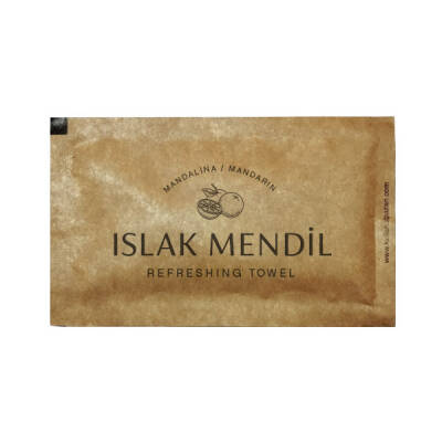 Kraft Alkolsüz Islak Mendil 6x10 cm Mandalina - 1