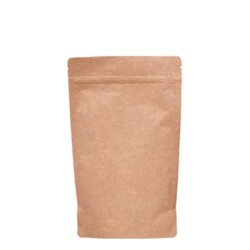 Kraft Alüminyum Kilitli Doypack 13x22.5x7 cm - 250 gr - KullanatPazarı