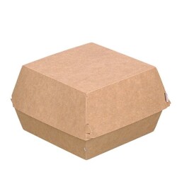 Kraft Hamburger Kutusu Jumbo Boy 13x13x10cm - 2