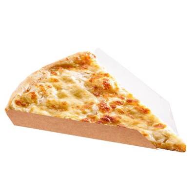 Kraft Karton Dilim Pizza Altlığı 20x19 cm - 2