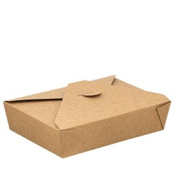 Kraft Karton Menü Kutusu 14x19.5x5 cm - KullanatPazarı