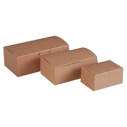 Kraft Karton Nuget Kutusu Küçük 12x8x6 cm - 3