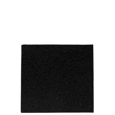 Airlaid Kumaş Dokulu Kare Siyah Peçete 20x20cm - 1