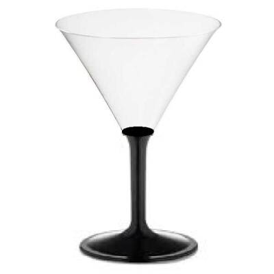 Martini Kadehi Siyah Ayaklı - 1