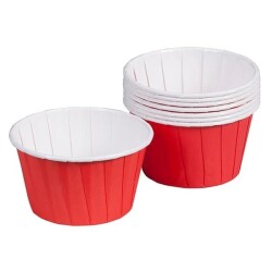 Muffin Kek Kapsülü Kırmızı 50'li - Dolphin