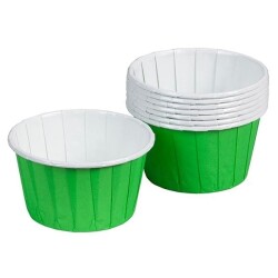 Muffin Kek Kapsülü Yeşil 50'li - Dolphin